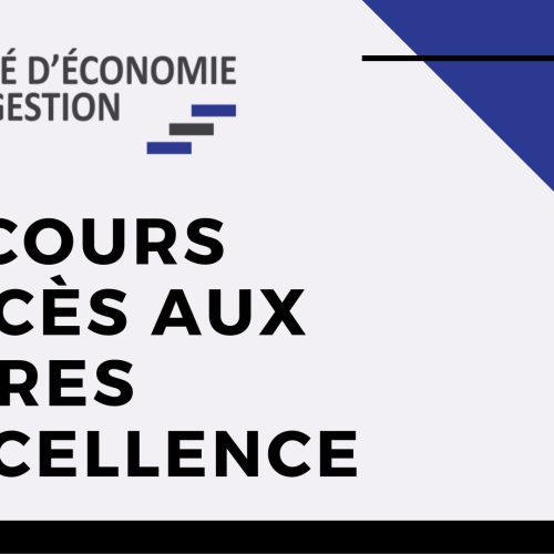 Concours d’accès aux filières d’Excellence – Prolongation